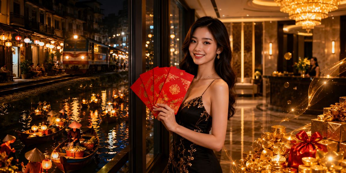 Người dùng Hà Nội nhận phong bì đỏ may mắn trong dịp lễ, thể hiện tinh thần cộng đồng của s1000